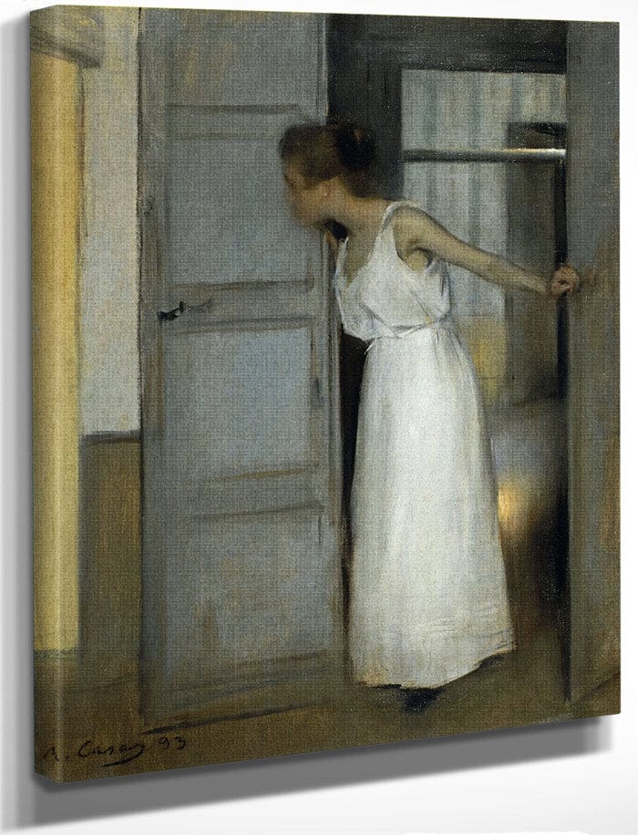 Primero Pasaras Sobre Mi Cadaver By Ramon Casas Fine Art Print
