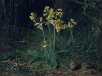 Primroses By Jean Francois Millet Fine Art Print