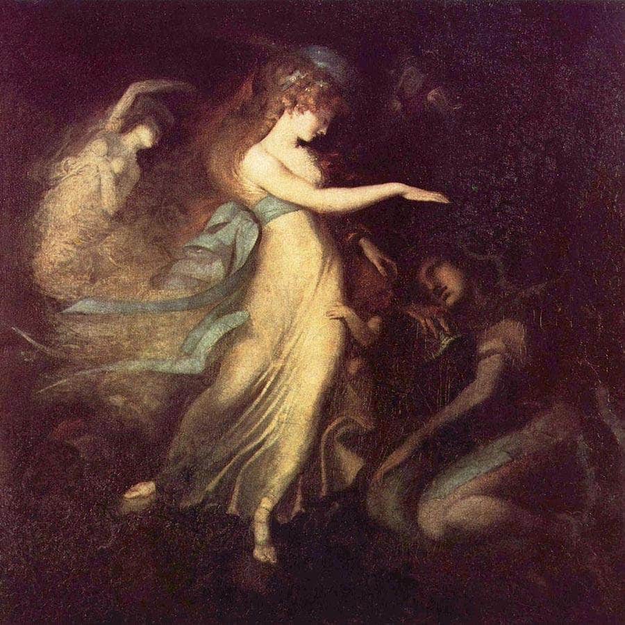 Prince Arthur And The Fairy Queen By Henry Fuseli Fine Art Print