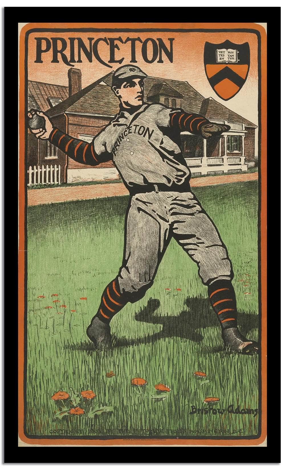Princeton  Vintage Poster Fine Art Print