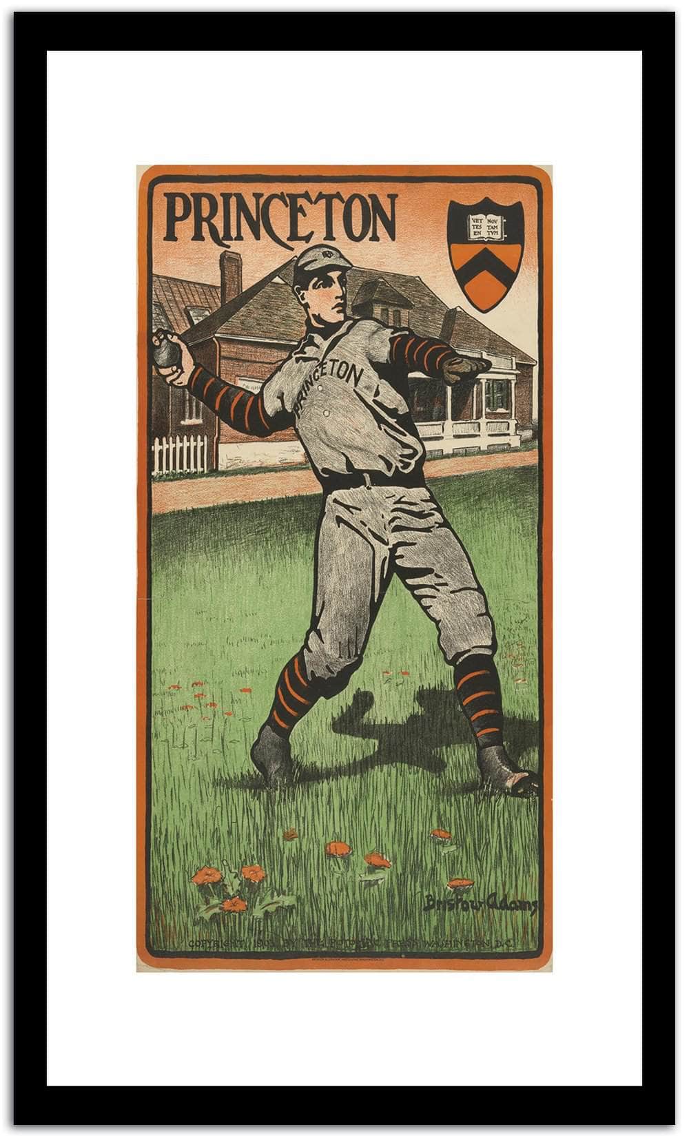 Princeton  Vintage Poster Fine Art Print