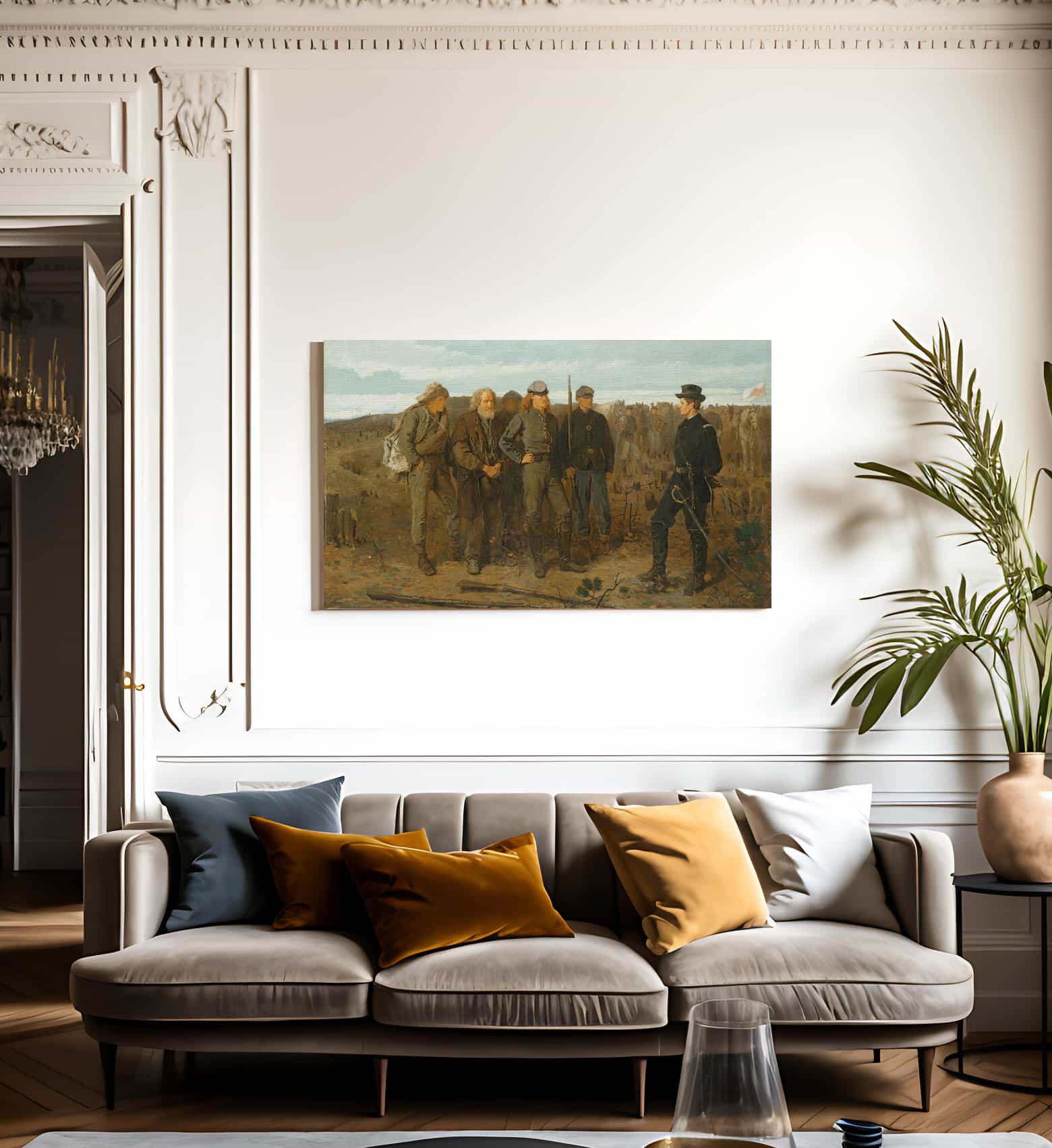 Prisoners From The Front 1866 By Winslow Homer Fine Art Print