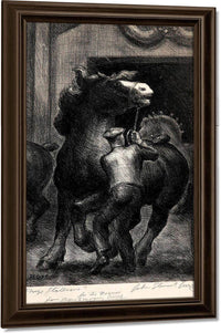 Prize Stallions By John Steuart Curry Fine Art Print