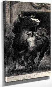 Prize Stallions By John Steuart Curry Fine Art Print