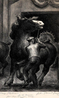 Prize Stallions By John Steuart Curry Fine Art Print