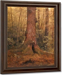 Probably Main Landscape In The Woods By Frederic Edwin Church Fine Art Print