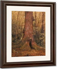 Probably Main Landscape In The Woods By Frederic Edwin Church Fine Art Print