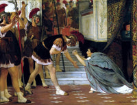 Proclaiming Claudius Emperor, Opus Xlviii Painting Alma Tadema Canvas Art Fine Art Print