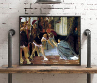 Proclaiming Claudius Emperor, Opus Xlviii Painting Alma Tadema Canvas Art Fine Art Print