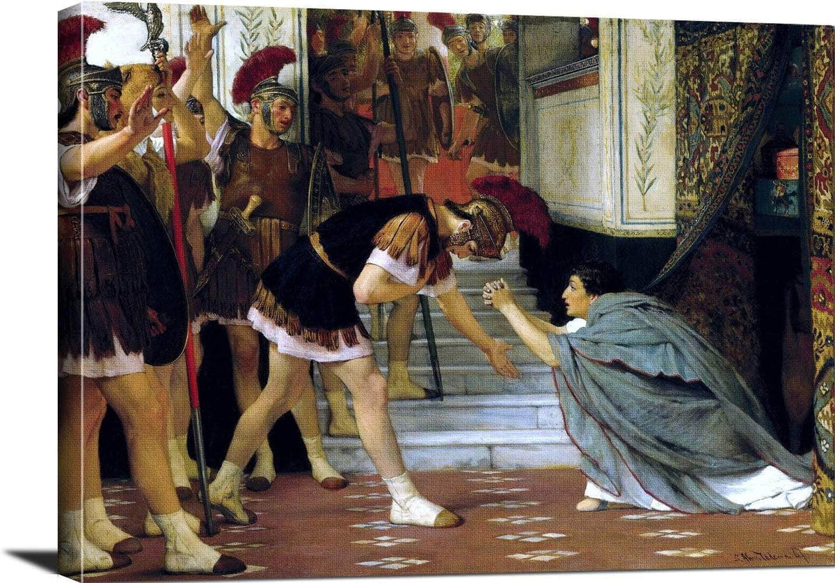 Proclaiming Claudius Emperor, Opus Xlviii Painting Alma Tadema Canvas Art Fine Art Print