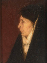 Profile Of A Woman's Head By Henry Ossawa Tanner Fine Art Print