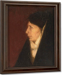 Profile Of A Woman's Head By Henry Ossawa Tanner Fine Art Print