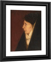 Profile Of A Woman's Head By Henry Ossawa Tanner Fine Art Print