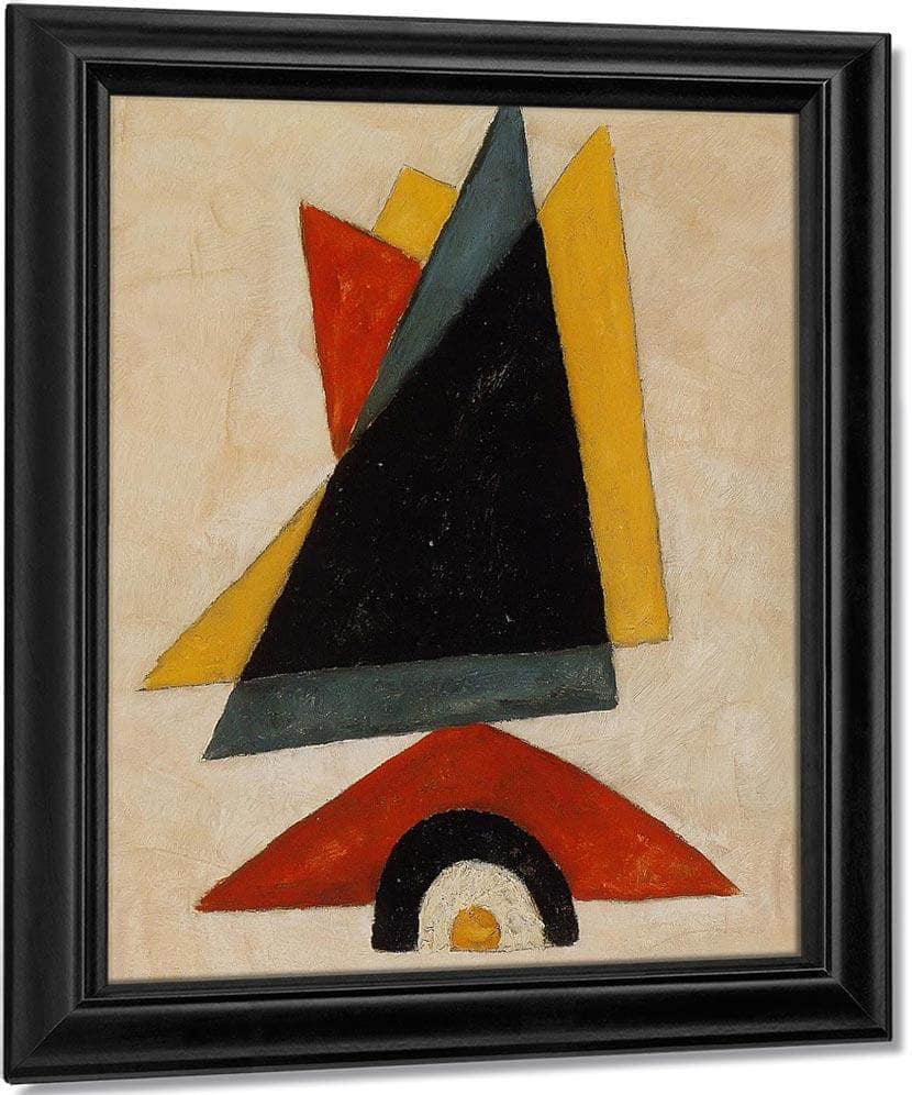 Provincetown Abstraction By Marsden Hartley Fine Art Print