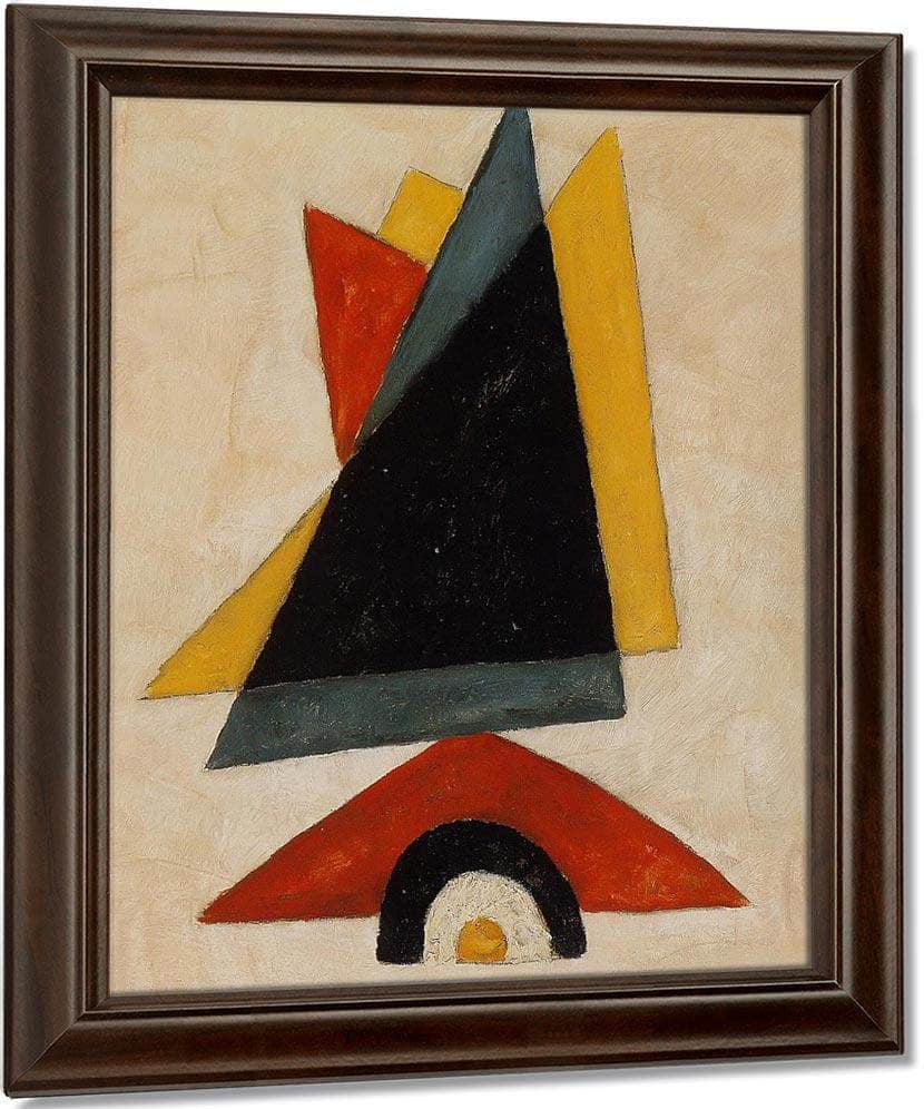 Provincetown Abstraction By Marsden Hartley Fine Art Print