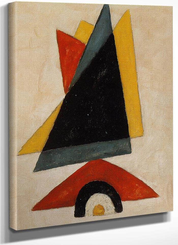 Provincetown Abstraction By Marsden Hartley Fine Art Print