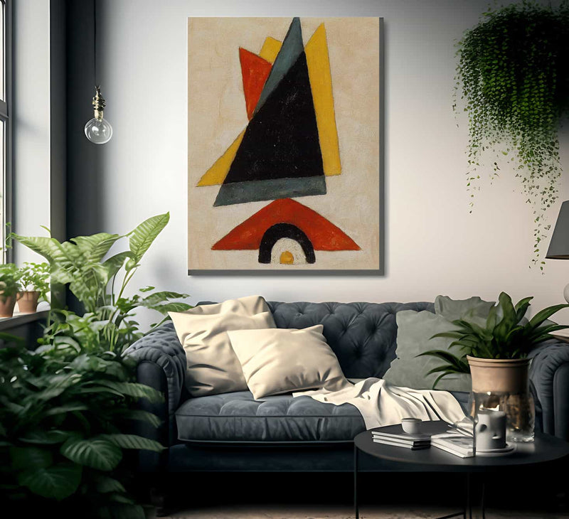 Provincetown Abstraction By Marsden Hartley Fine Art Print