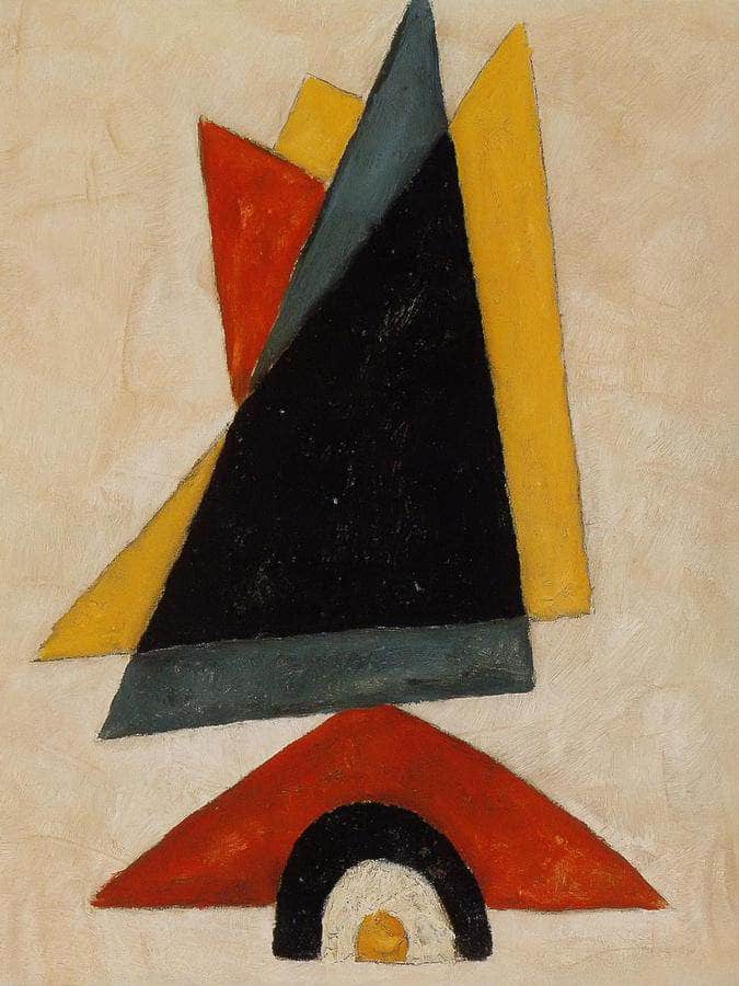 Provincetown Abstraction By Marsden Hartley Fine Art Print