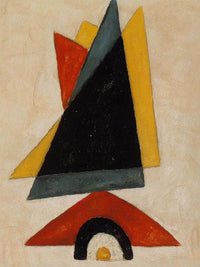 Provincetown Abstraction By Marsden Hartley Fine Art Print