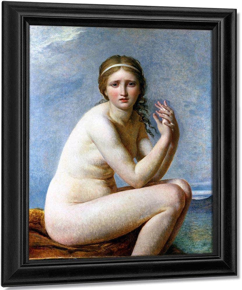 Psyche Abandoned 1795 By Jacques Louis David Fine Art Print