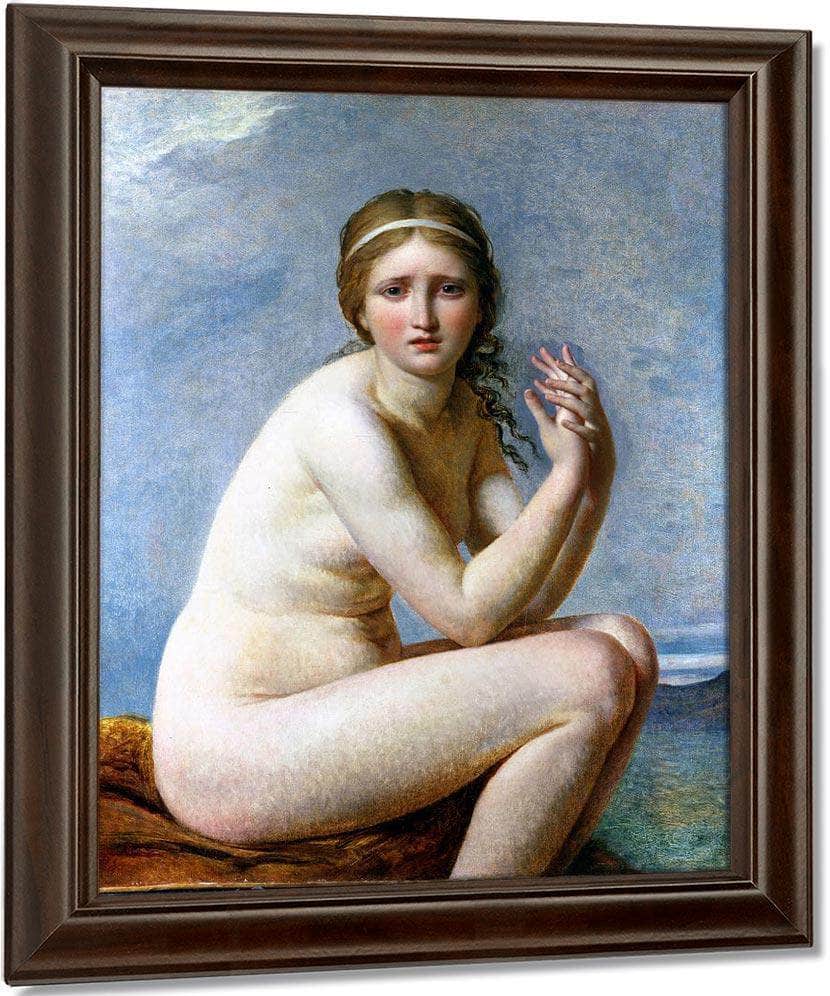 Psyche Abandoned 1795 By Jacques Louis David Fine Art Print