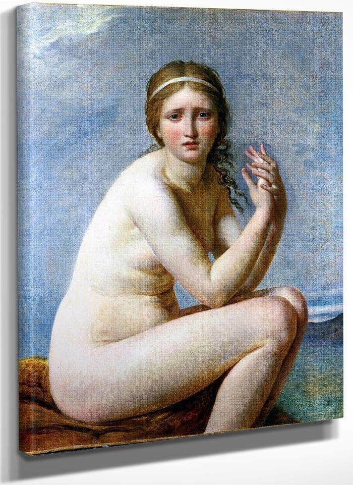 Psyche Abandoned 1795 By Jacques Louis David Fine Art Print