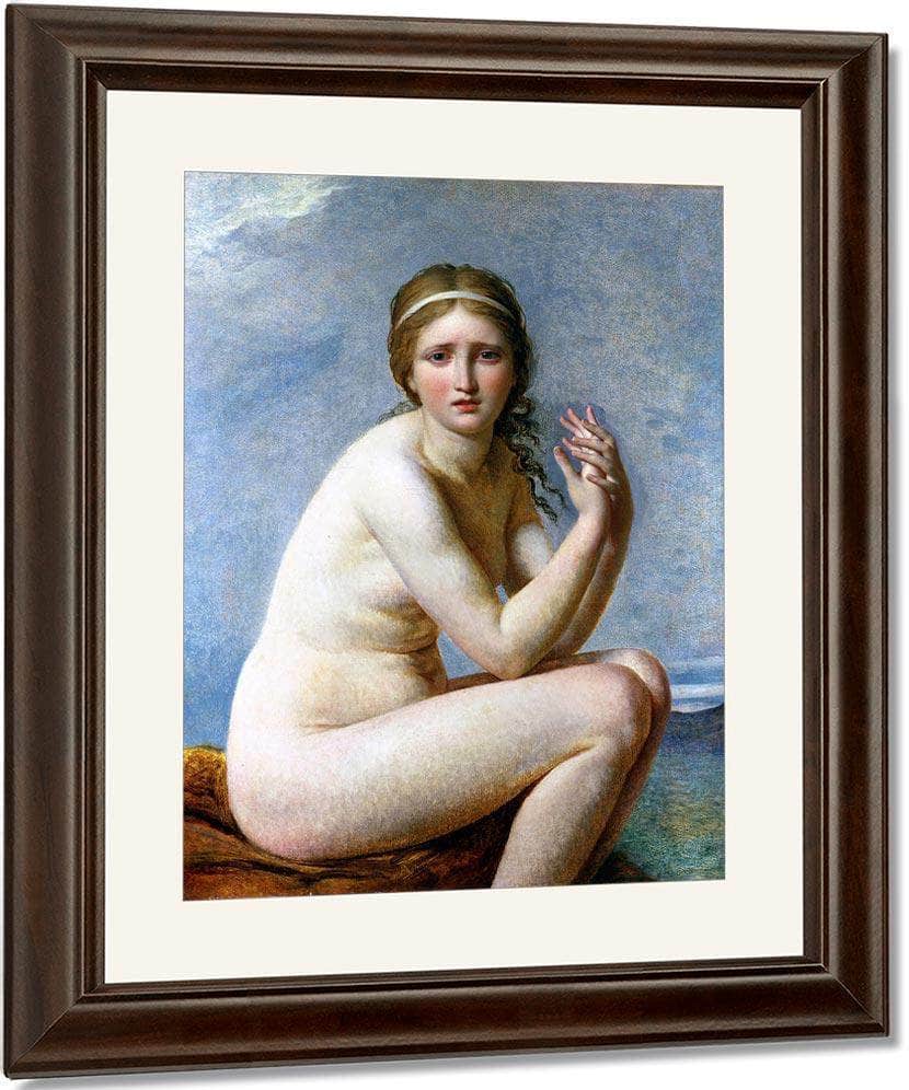 Psyche Abandoned 1795 By Jacques Louis David Fine Art Print