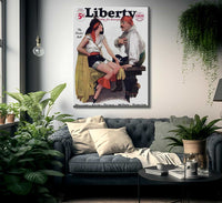 Pulp Covers By Leslie Thrasher Fine Art Print