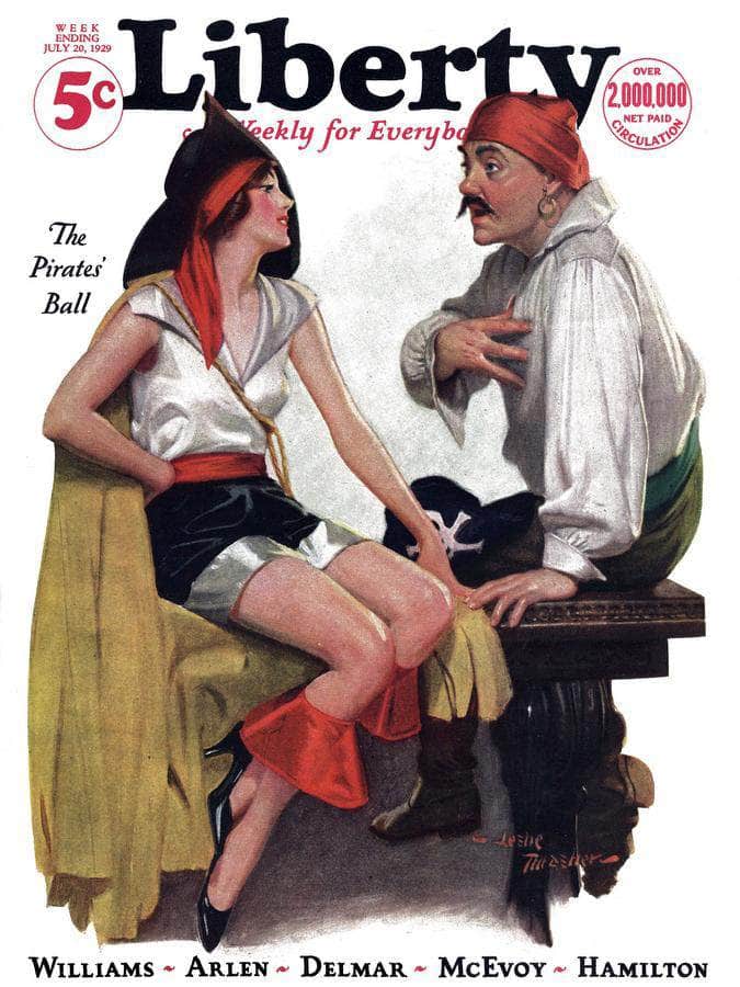 Pulp Covers By Leslie Thrasher Fine Art Print