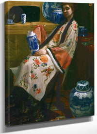 Purple And Rose The Lange Leizen Of The Six Marks By James McNeill Whistler Fine Art Print