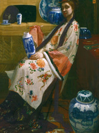 Purple And Rose The Lange Leizen Of The Six Marks By James McNeill Whistler Fine Art Print