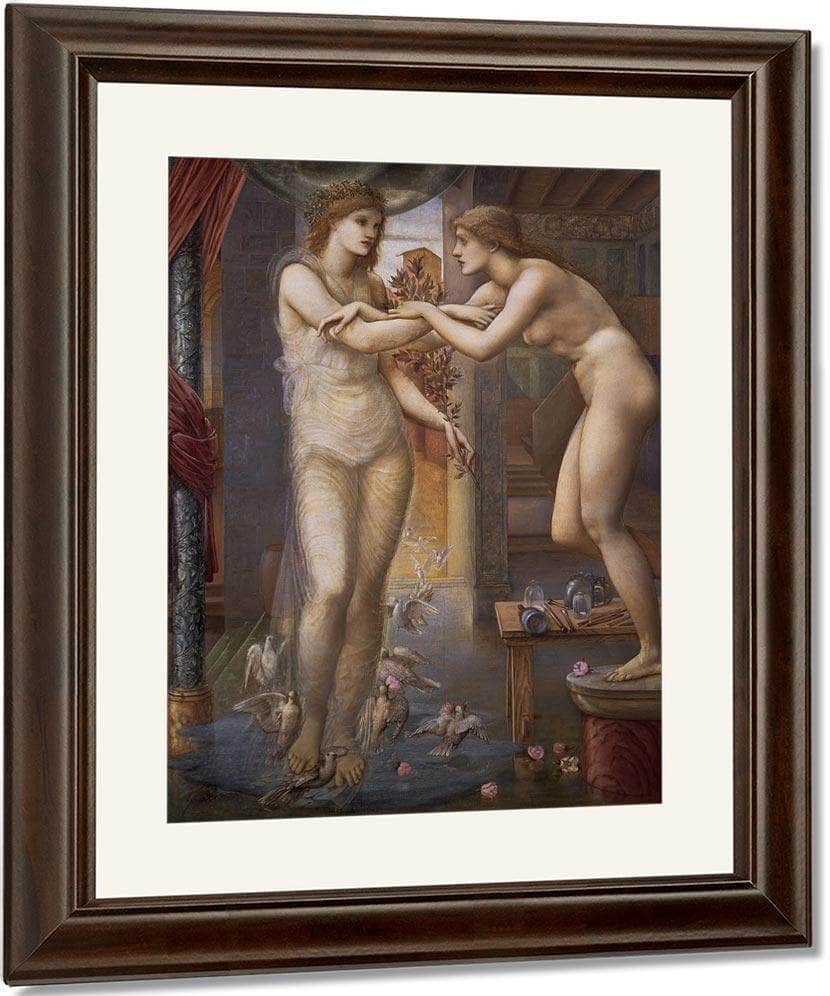 Pygmalion And The Image The Godhead Fires 1878 By Edward Burne Jones Fine Art Print