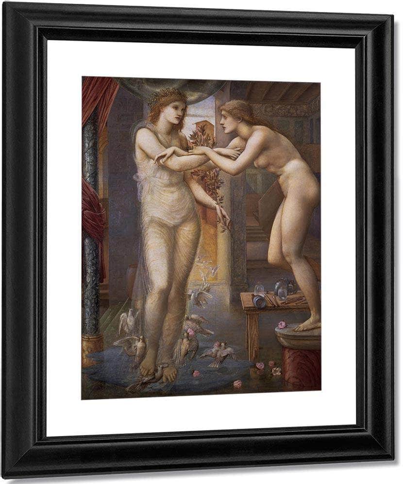 Pygmalion And The Image The Godhead Fires 1878 By Edward Burne Jones Fine Art Print
