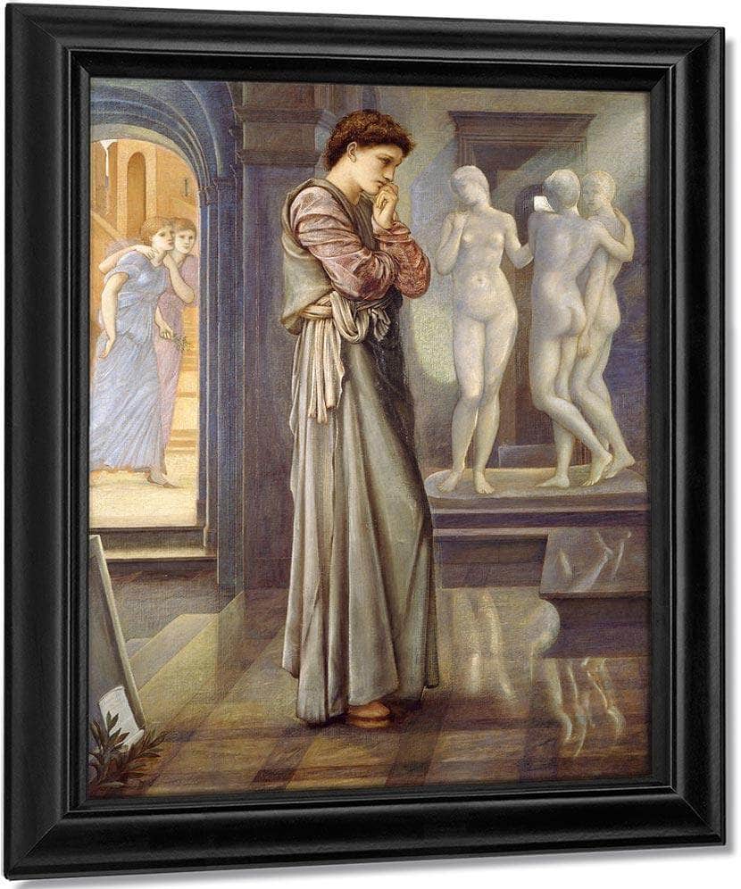 Pygmalion And The Image The Heart Desires 1878 By Edward Burne Jones Fine Art Print