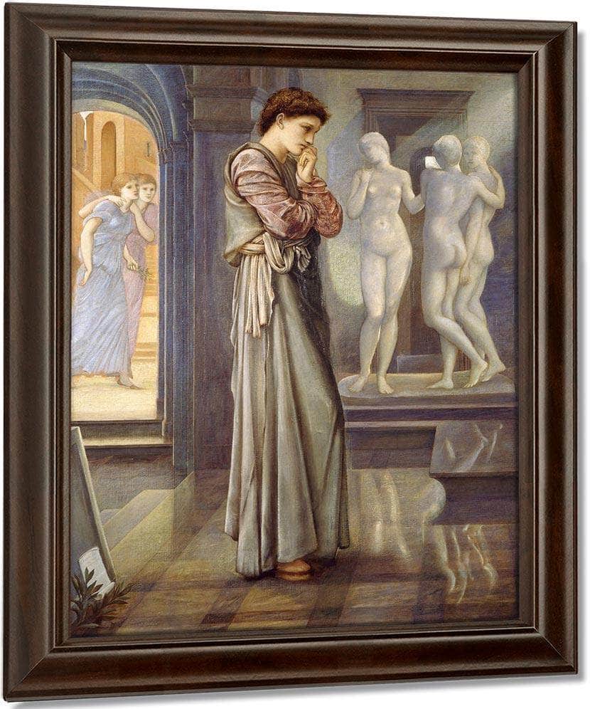 Pygmalion And The Image The Heart Desires 1878 By Edward Burne Jones Fine Art Print