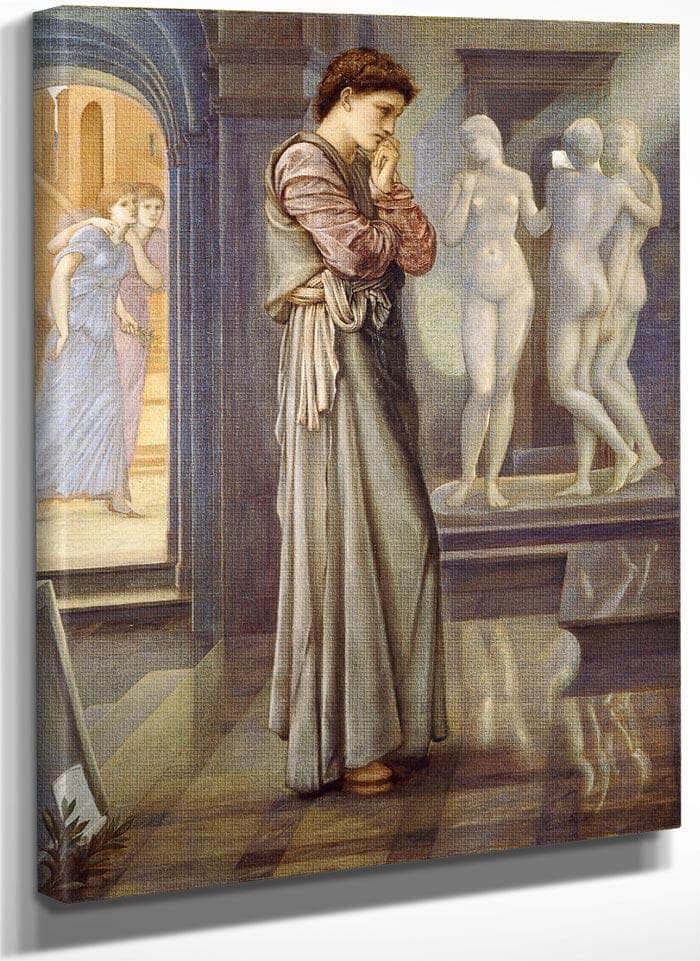 Pygmalion And The Image The Heart Desires 1878 By Edward Burne Jones Fine Art Print