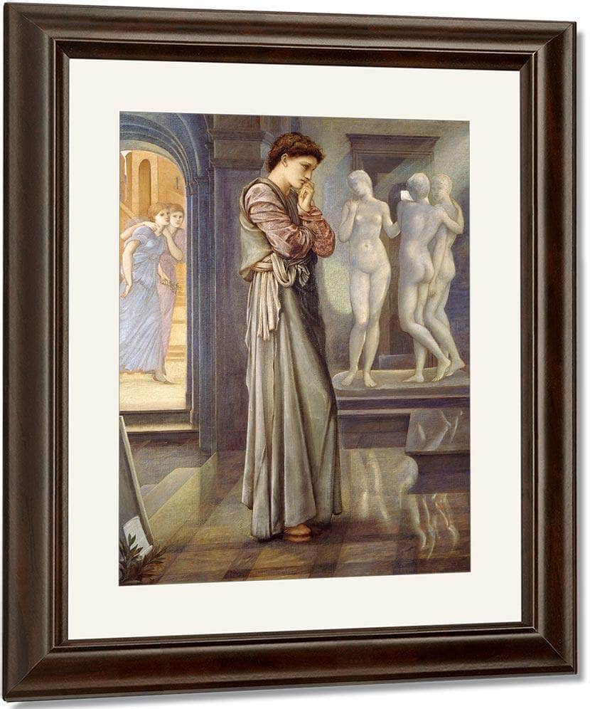 Pygmalion And The Image The Heart Desires 1878 By Edward Burne Jones Fine Art Print