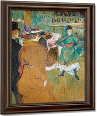 Quadrille At The Moulin Rouge By Henri De Lautrec Toulouse Fine Art Print