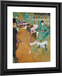 Quadrille At The Moulin Rouge By Henri De Lautrec Toulouse Fine Art Print