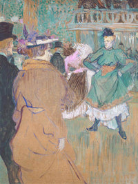Quadrille At The Moulin Rouge Henri De Toulouse Lautrec By Fine Art Print
