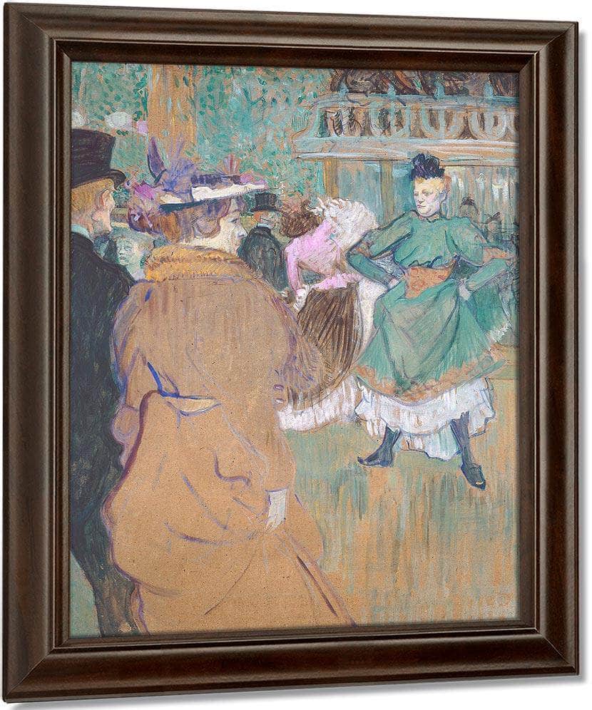 Quadrille At The Moulin Rouge Henri De Toulouse Lautrec By Fine Art Print