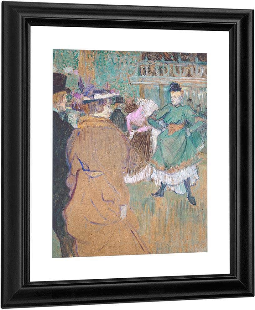 Quadrille At The Moulin Rouge Henri De Toulouse Lautrec By Fine Art Print