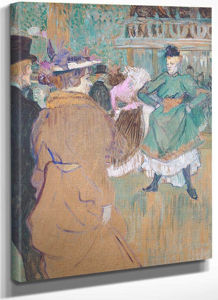 Quadrille At The Moulin Rouge Henri De Toulouse Lautrec By Fine Art Print