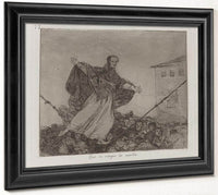 Que Se Rompe La Cuerda (May The Cord Break) Plate 77 From Los Desastres De La Guerra (The Disasters Of War) By Francisco De Goya Fine Art Print