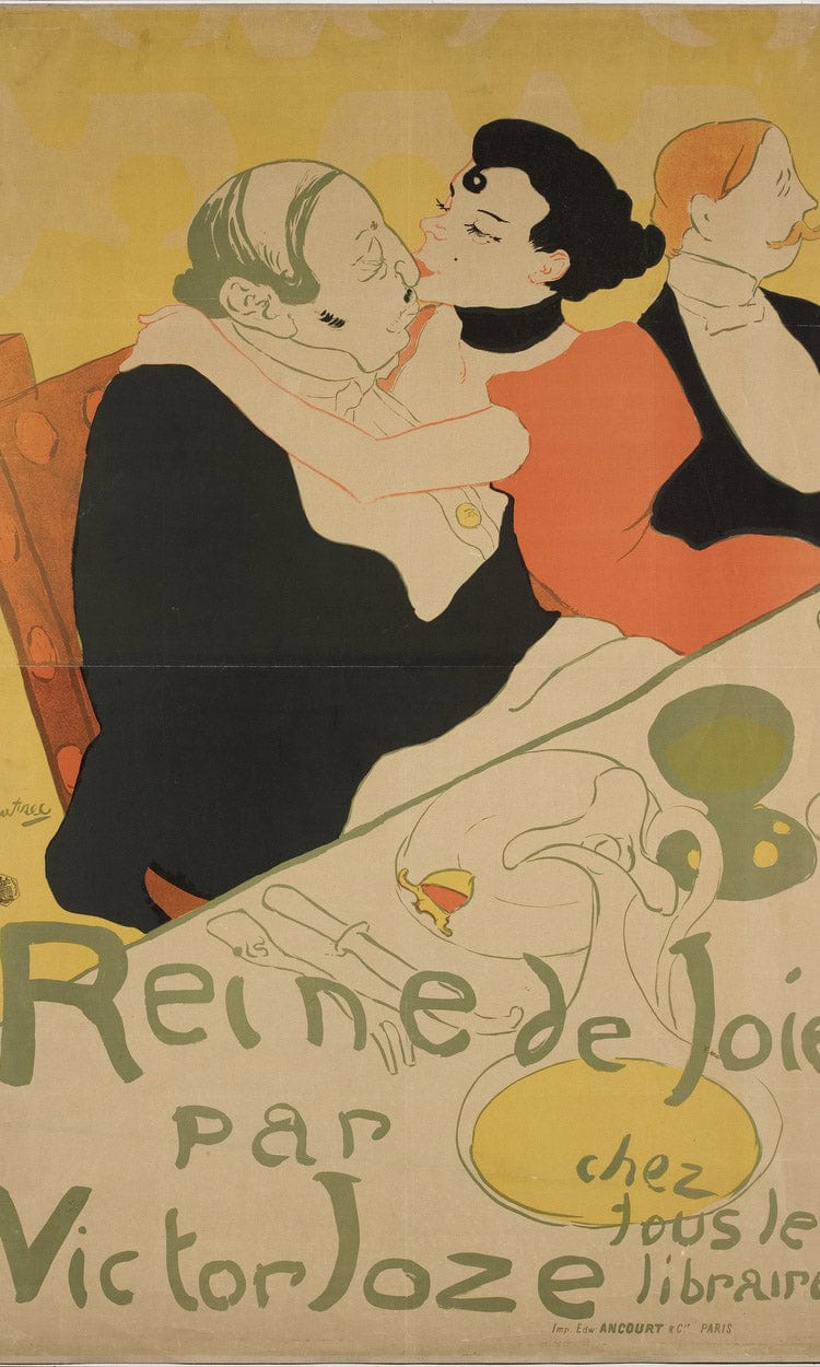 Queen Of Joy 3 By Henri Marie Raymond De Toulouse Lautrec Monfa Fine Art Print