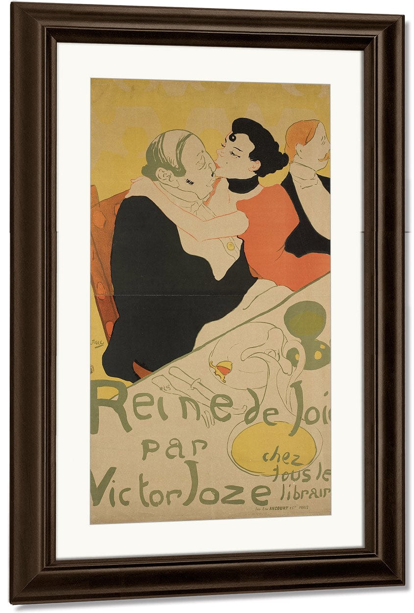 Queen Of Joy 3 By Henri Marie Raymond De Toulouse Lautrec Monfa Fine Art Print
