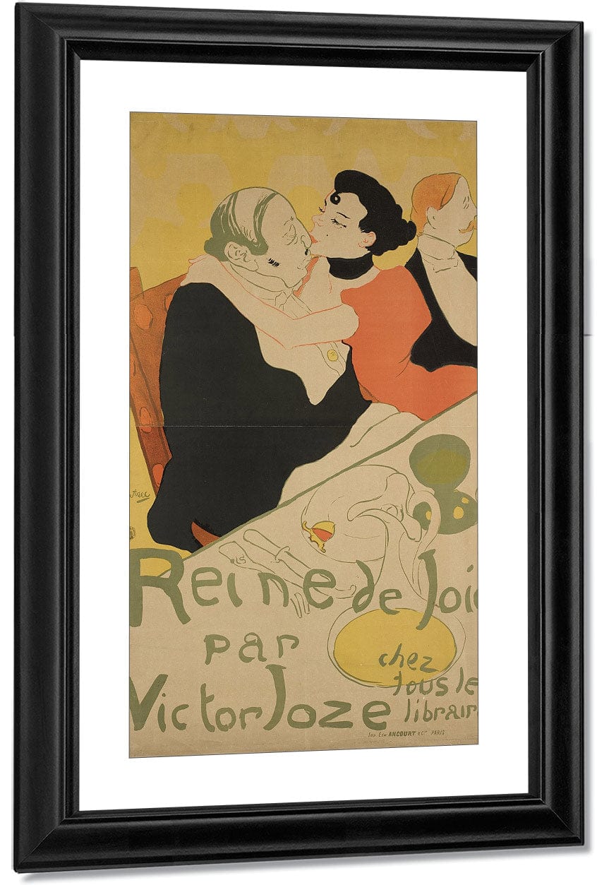 Queen Of Joy 3 By Henri Marie Raymond De Toulouse Lautrec Monfa Fine Art Print