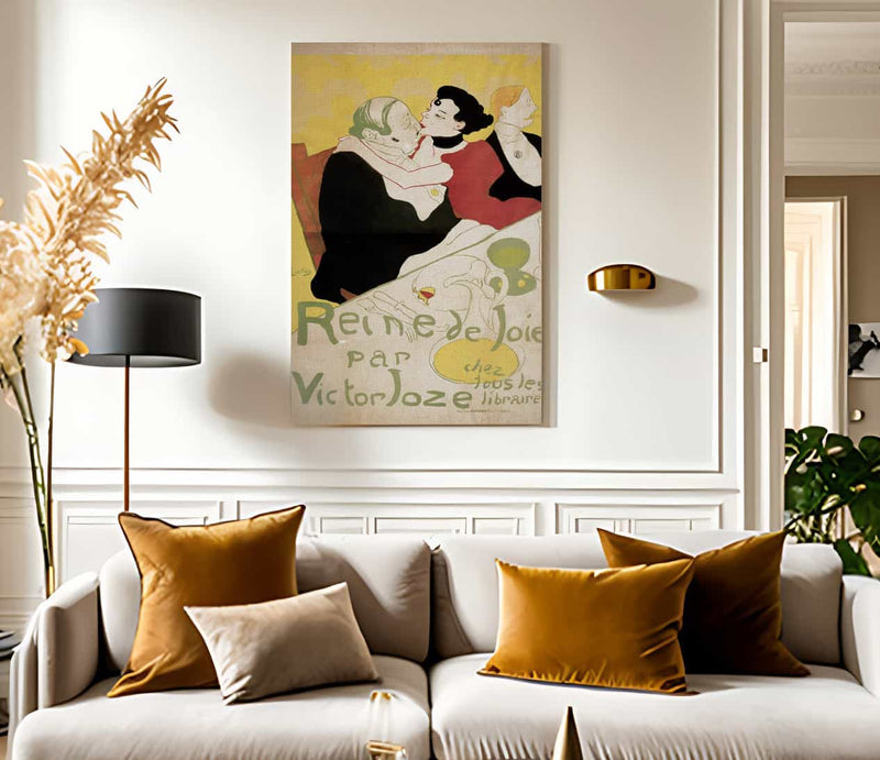 Queen Of Joy By Henri Marie Raymond De Toulouse Lautrec Monfa Fine Art Print