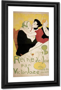 Queen Of Joy By Henri Marie Raymond De Toulouse Lautrec Monfa Fine Art Print