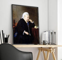 Queen Victoria Painting Heinrich Von Angeli Canvas Art Fine Art Print